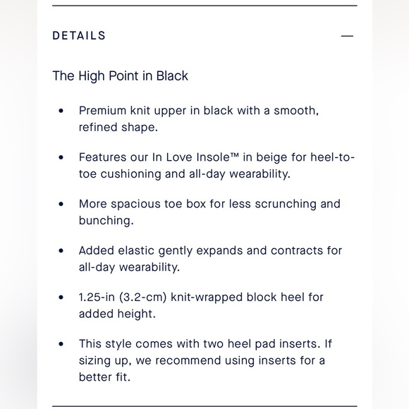 Rothy's Black High Points | Like New - Picture 10 of 10